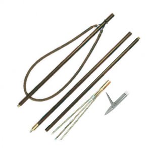 Hawaii sling - Rejsest - 3 Delt aluminium m. 3-spids og enkelt