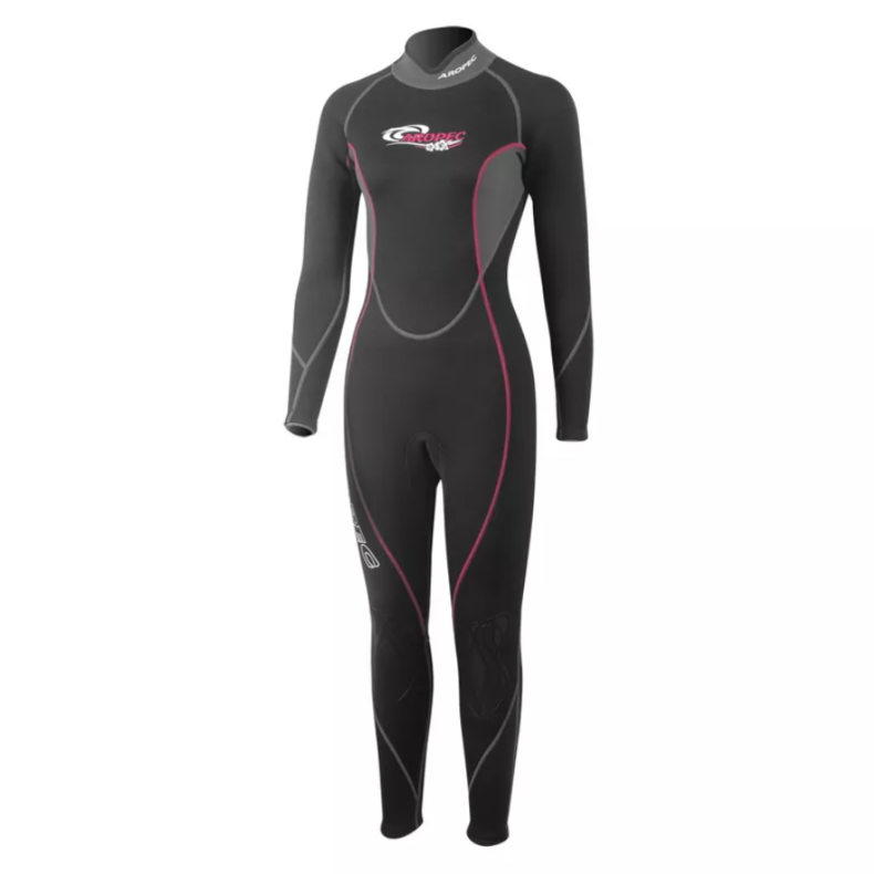 Heldragt - Kvinde - 3 mm - Pink  - Aropec