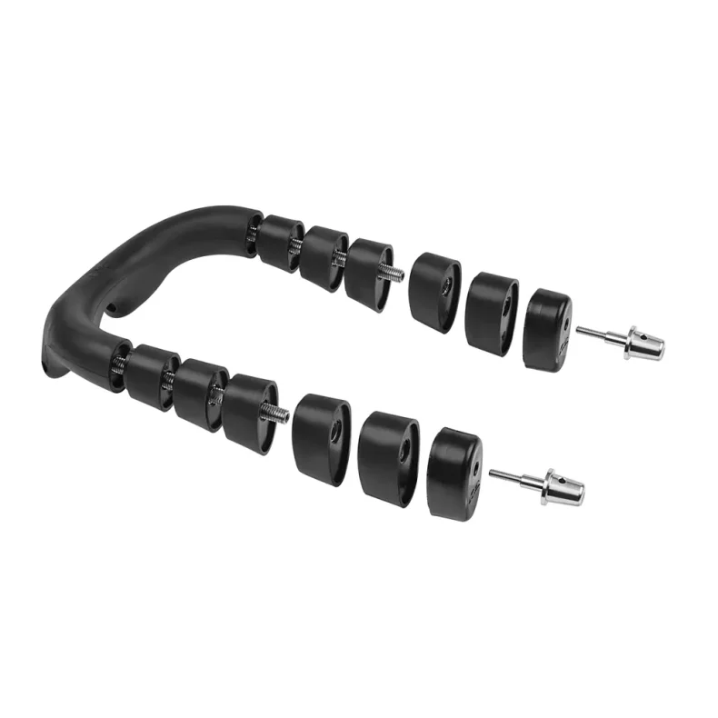 D&D halsvgt - 1,6 kg - Sort