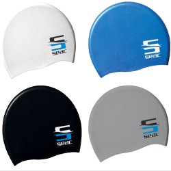 Ensfarvet silikone badehtte - Voksen - SEAC