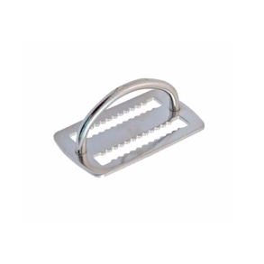 D-ring - med hj bue - Rustfrit stl