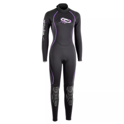 Heldragt - Kvinde - 3 mm - Lilla - Aropec