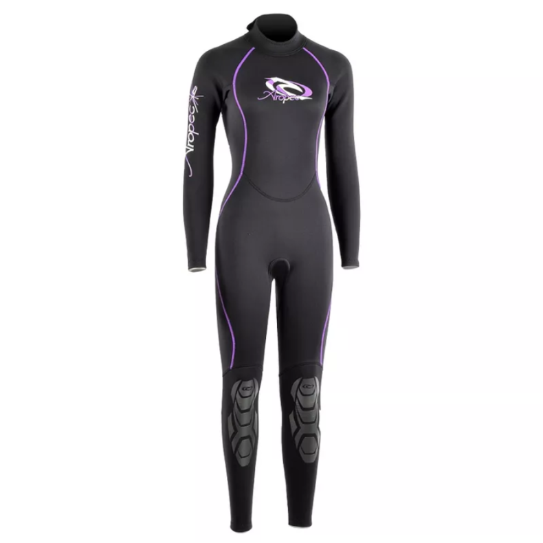 Heldragt - Kvinde - 3 mm - Lilla - Aropec