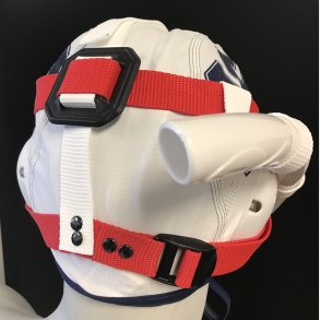 Octo national -  Det originale remsystem inkl. 2 snorkelholder - Landefarver - 25 mm bred nylon