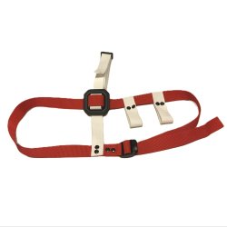 Octo national -  Det originale remsystem inkl. 2 snorkelholder - Landefarver - 25 mm bred nylon