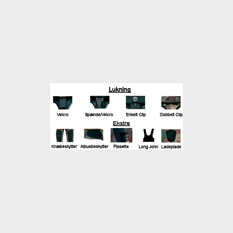 Polosub N17 - Camo nylon yderside/Open cell inderside