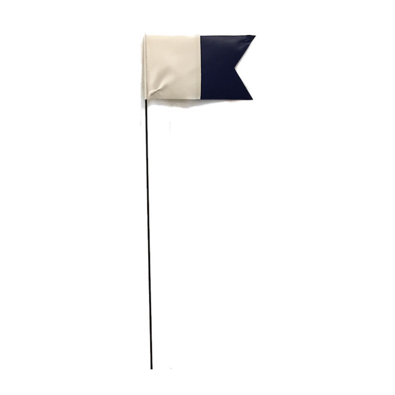 Bdflag p glasfiberstang (130 cm - 26x45 cm)