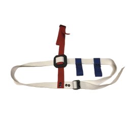 Octo national -  Det originale remsystem inkl. 2 snorkelholder - Landefarver - 25 mm bred nylon