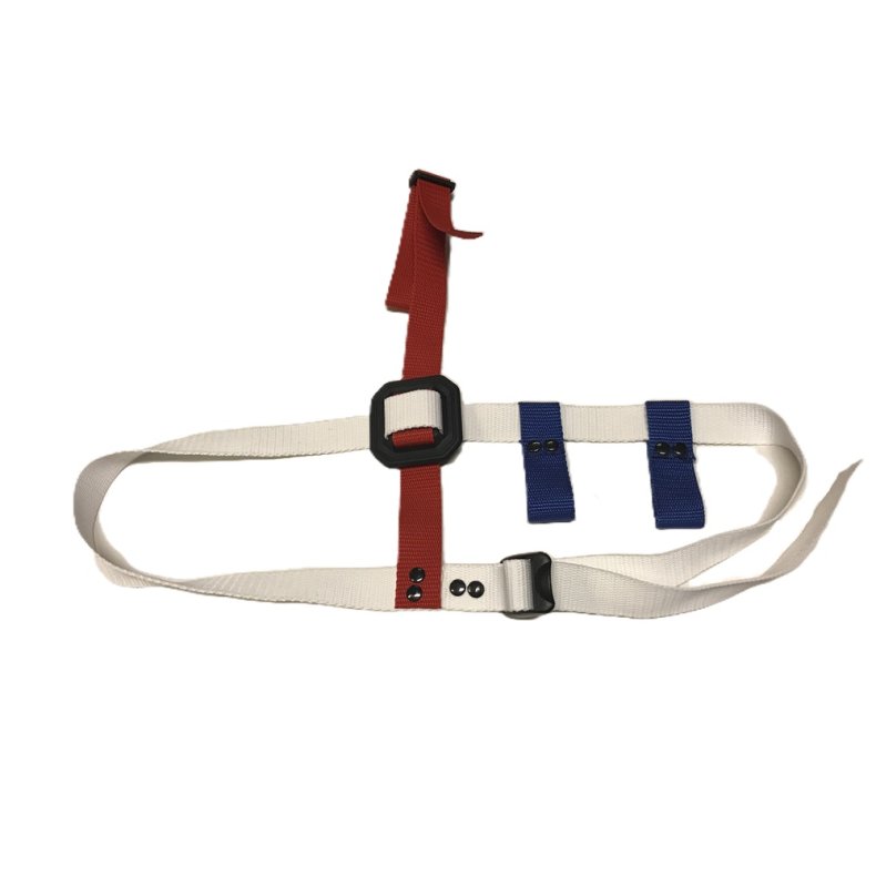 Octo national -  Det originale remsystem inkl. 2 snorkelholder - Landefarver - 25 mm bred nylon