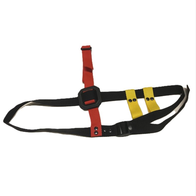 Octo national -  Det originale remsystem inkl. 2 snorkelholder - Landefarver - 25 mm bred nylon