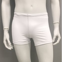 Hvide badebukser - Square Leg - Agonswim