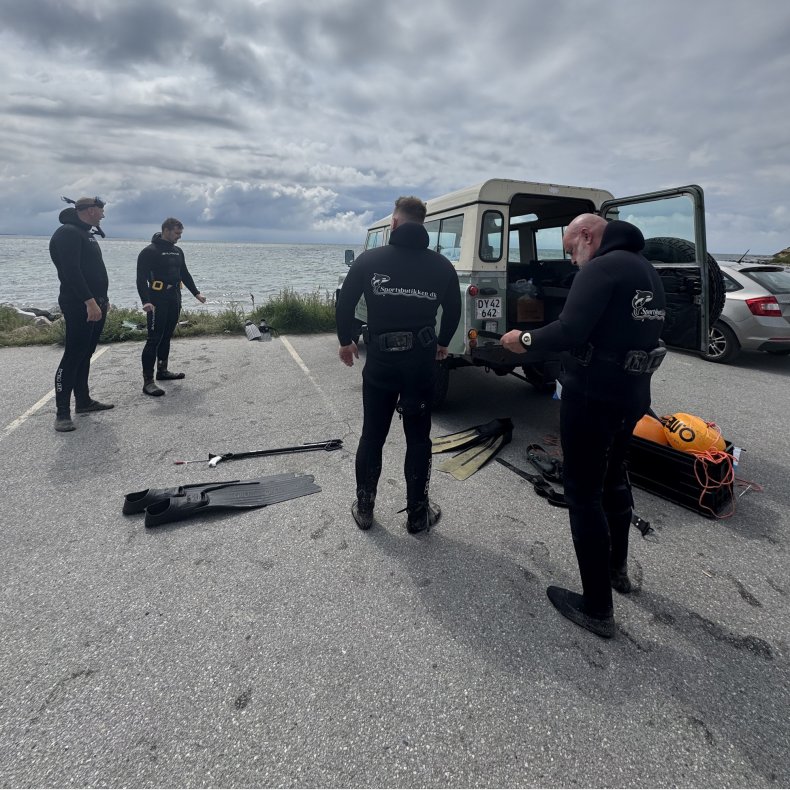 Introkursus i undervandsjagt - Mosede fort - Lrdag d. 20 September - 2025 (Inkl. leje af udstyr)