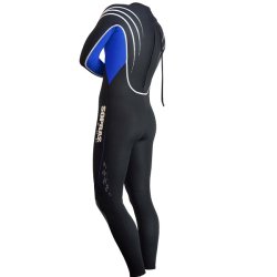 2 mm Heldragt m. lynls i ryg.