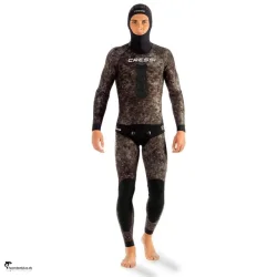 Sportsbutikken - Pakkest - UNDERVANDSJAGT - 7 mm - GULD - Inkl. bly