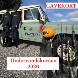 GAVEKORT til uv-jagt kursus  - 2026