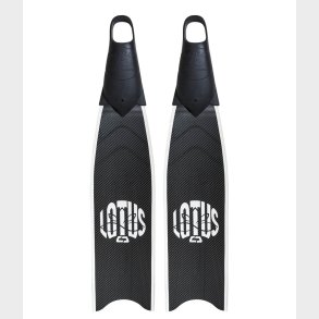 LOTUS carbon helstrop finner - Hvid/Sort