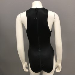 Sort Helryg med lynls - Agonswim