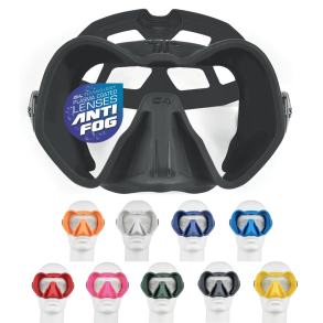 Skyline maske - C4 - Mange farver