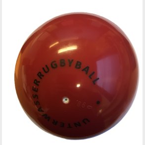 Fyldt UV-Rugby bold rd - Model Junior/Dame - Limeted edition