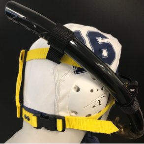 Universel - Maske fikserings system - inkl. 2 snorkelholder - 20 mm bred nylon