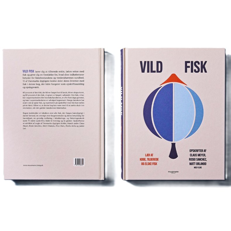 Kogebogen Vild Fisk - 296 sider og 75 hverdagsretter med fisk 