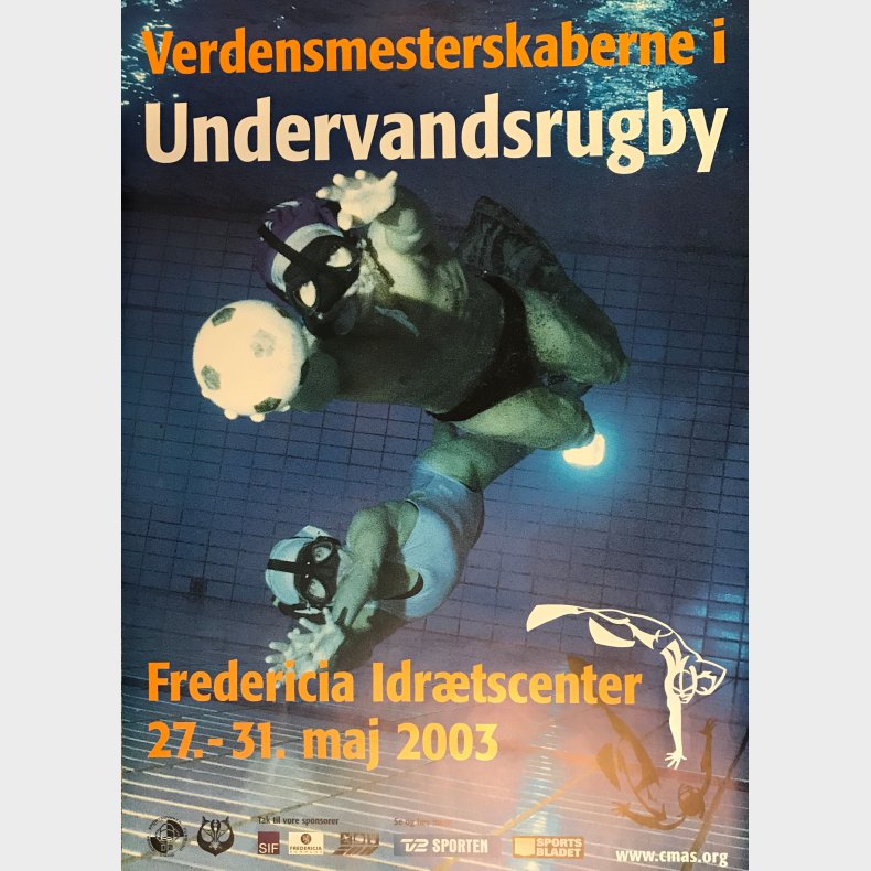 Plakat WM-2003 - UV-Rugby Fredericia Danmark (50x70 cm)
