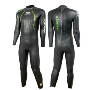 Flying Fish II - super stech svmmedragt 3/2 - Herre model - Limegrn - Aropec