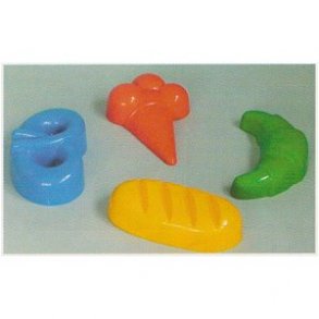 Sandforme - 4 dele bagvrk