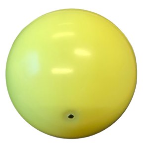 Fyldt UV-Rugby bold gul - Model Dame/Junior