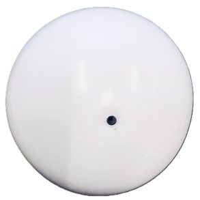 Fyldt UV-Rugby bold hvid - Model Herre