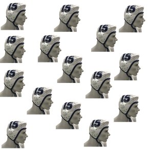 Agonswim htter (Hvide htter 1-15) - medium