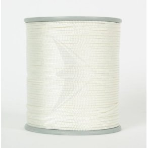 Line - 1.5 mm - polyester - pr. meter. (Hvid) - 75 kg.