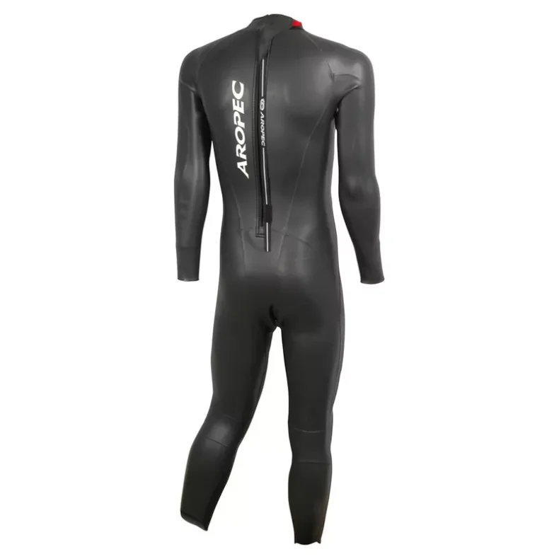 Super stretch svmmedragt 3/2 - Herre model - Rd - Aropec