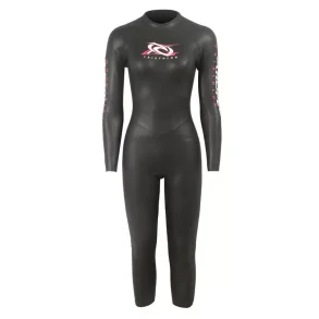 Super stretch svmmedragt 3/2 - Dame model - Rd - Aropec