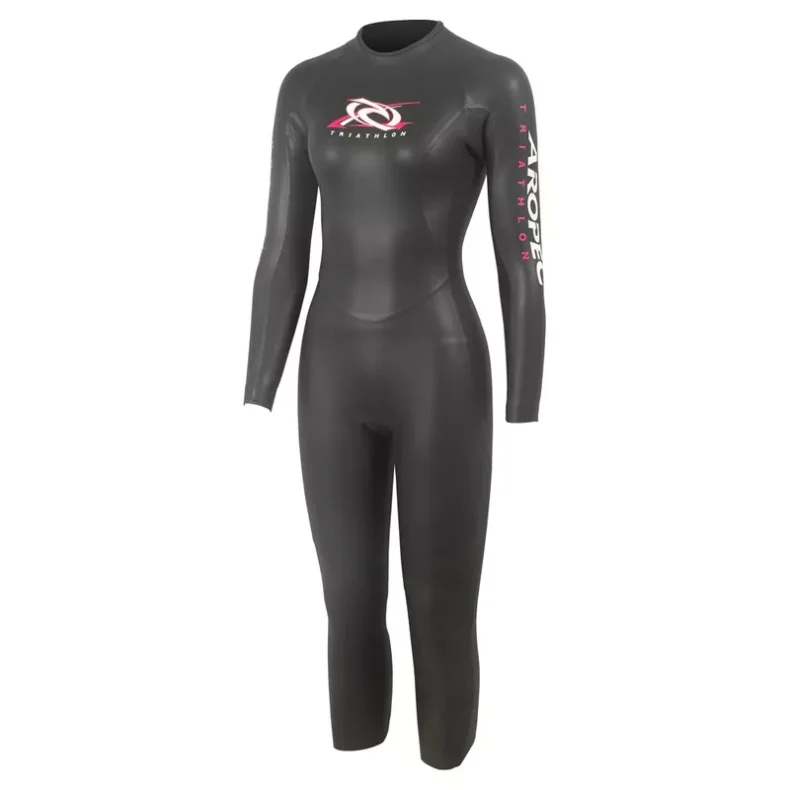 Super stretch svmmedragt 3/2 - Dame model - Rd - Aropec