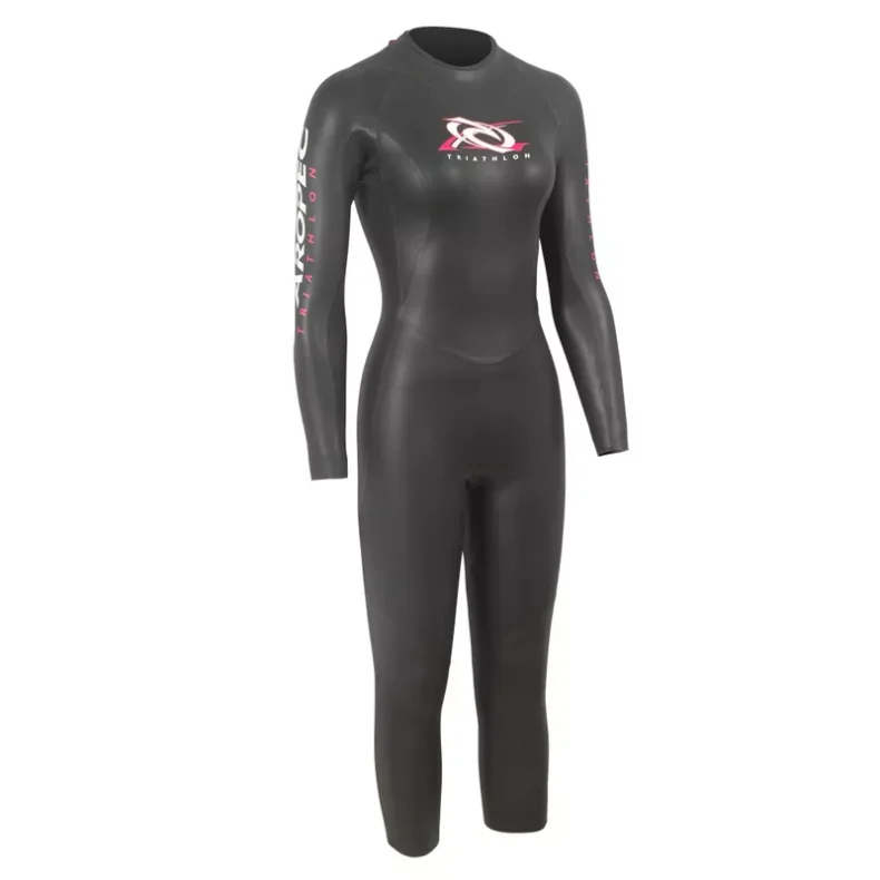 Super stretch svmmedragt 3/2 - Dame model - Rd - Aropec
