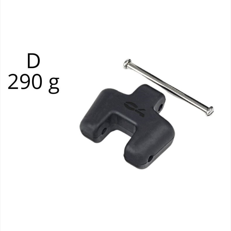 Halsv�gt - Dyno og D&D v�gt kit - 290 g ekstra led