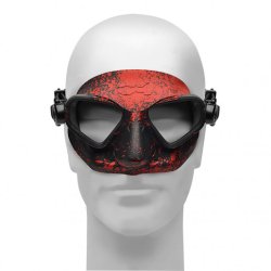 Falcon mask - Firestone - med masketaske
