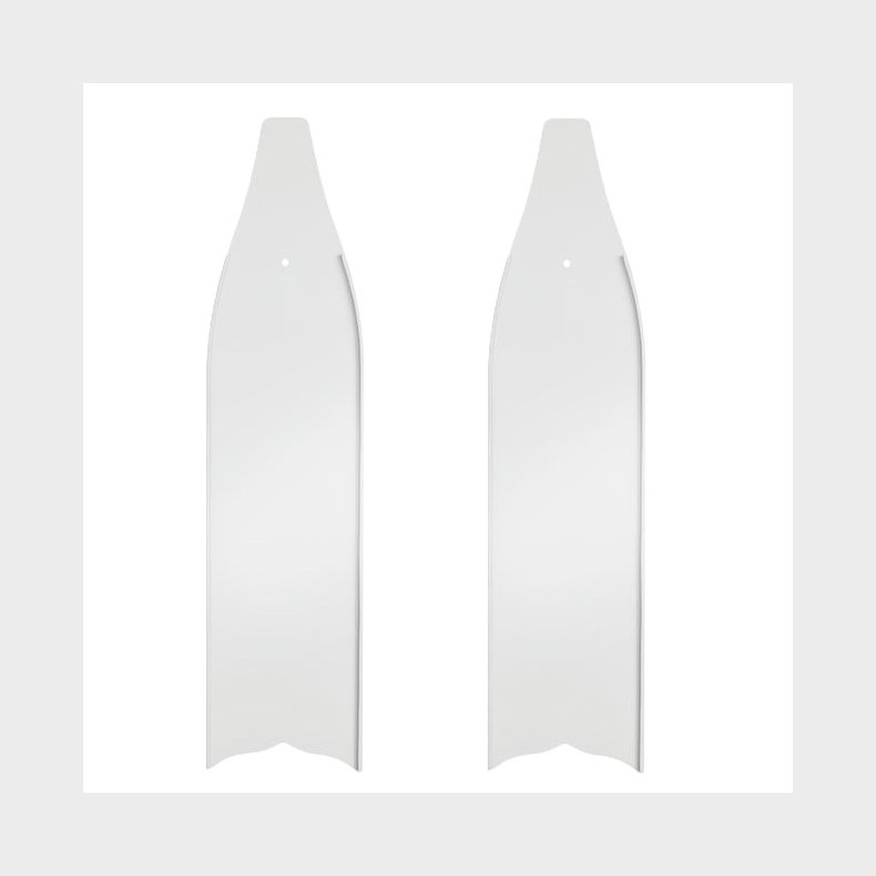 FBG Umberto glasfiber finneblade - hvide (pr. st)