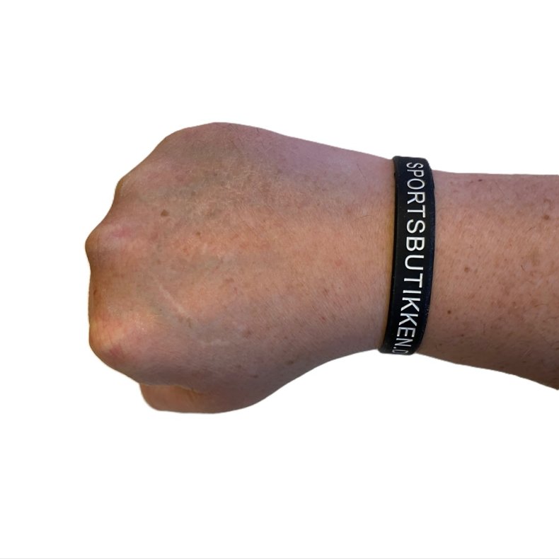 H�ndledsb�nd silikone - Sort (2 stk.)