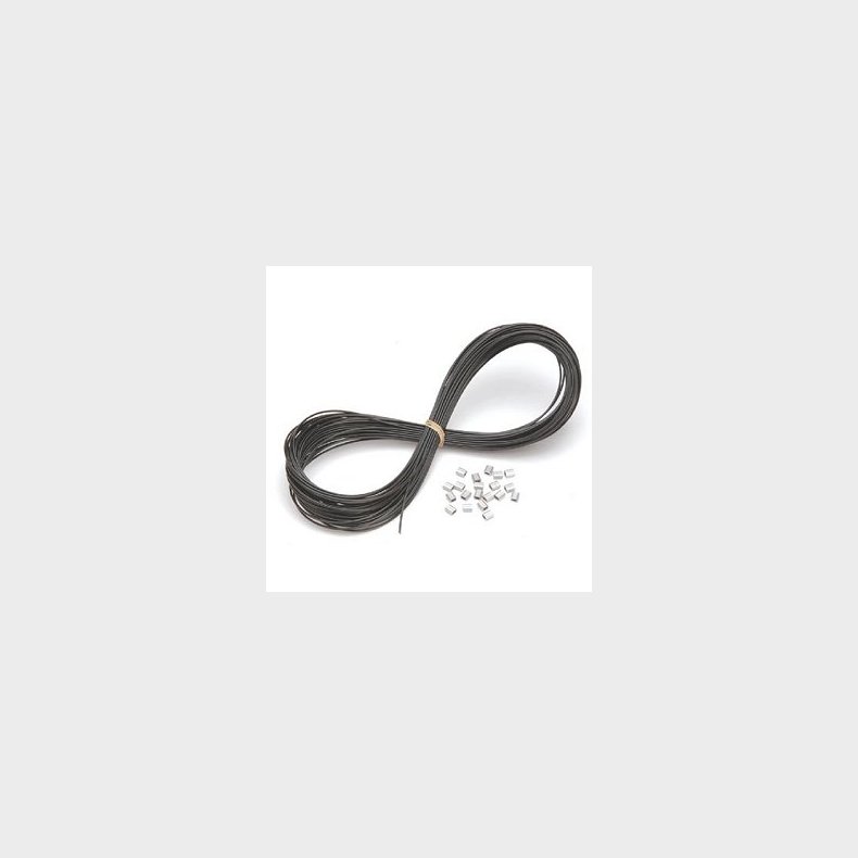 Line - Monofilament - Sort nylon  1,8 mm 
