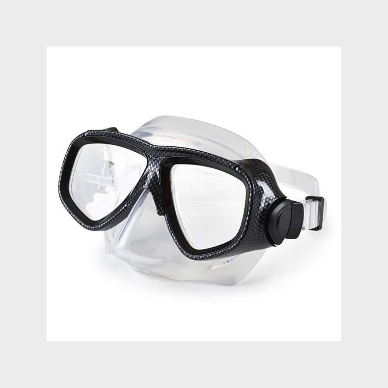 Dykkermaske med styrkeglas - Voksen - model M80