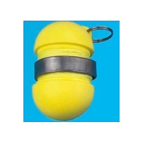 Markeringsbje, med line og bly.