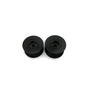 Ruller til 14 mm Roller inkl. kuglelejer - Iron (pr. st)