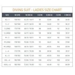 Pakkest - undervandsjagt - Dame - 7 mm - SLV - Inkl. bly