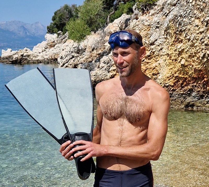 Special edition fins - ICE - Short - Finner til uv-jagt - Sportsbutikken.dk