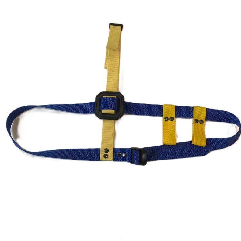 Octo national -  Det originale remsystem inkl. 2 snorkelholder - Landefarver - 25 mm bred nylon