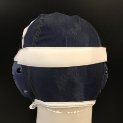 Simpel - Velcro rem til maske - 25 mm bred nylonvelcro incl. 1 silikone snorkelholder