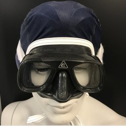 Simpel - Velcro rem til maske - 25 mm bred nylonvelcro incl. 1 silikone snorkelholder